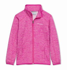 Gilet Columbia Youth Wilderness Way Fleece Jacket Pink Ice