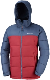 Jas Columbia Men Pike Lake Hooded Dark Mountain Red Element