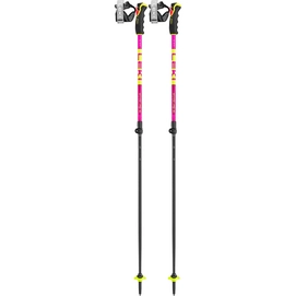 Bâtons de Ski Leki Spitfire Vario 3D Neonmagenta Neon Yellow Berry