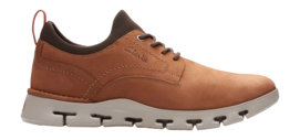Baskets Clarks Homme Nature X Two Dark Tan Nubuck