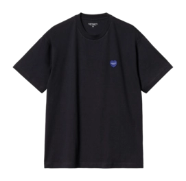 T-shirt Carhartt WIP Unisexe S/S Heart Patch T-shirt Dark Navy