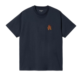 T-Shirt Carhartt WIP Unisexe S/S Reading Club T-Shirt Blue