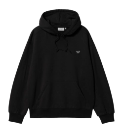 Pull à Capuche Carhartt WIP Unisexe Heart Patch Sweat Black