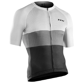 Maillot de Cyclisme Northwave Men Blade Air Jersey SS White Anthracite-S
