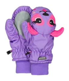 Gloves Barts Kids Nylon Mitts 3D Lilac