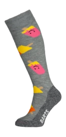 Chaussettes de Ski Barts Enfant Skisock Popsicle Heather Grey