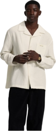 Chemise Bram's Fruit Hommes Tissu Fruit LS Blanc