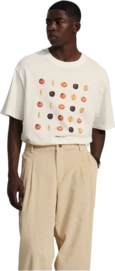 T-Shirt Bram's Fruit Apple Tee Herren White