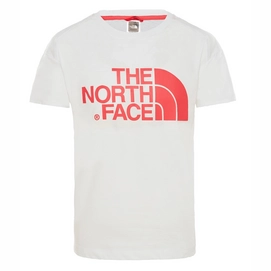 T-shirt The North Face Girls White Boyfriend Tee TNF