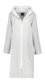 Badjas Cawö Women 5108 Capuchon en Rits Silver
