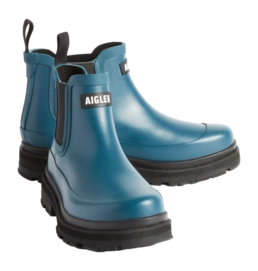 Regenlaars Aigle Women Soft Rain Storm Blue
