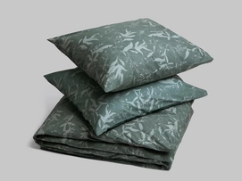 Dekbedovertrek Yumeko Olive Leaf Percal