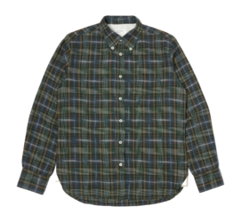Chemise Universal Works Homme Daybrook Green