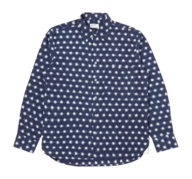 Hemd Universal Works Square Pocket Herren Indigo