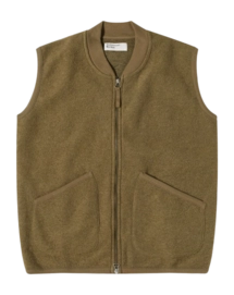 Gilet Universal Works Homme Zip Waistcoat Lovat