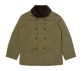 Veste Universal Works Homme Reversible Mackinaw Light Olive