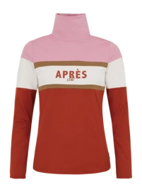 Pull de Ski Protest Women PRTMALA Thermoknit Uluru Rust