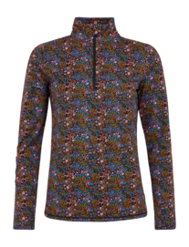 Pull de Ski Protest Women PRTGRENADA 1/4 Zip Top Horizon Blue