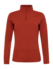Pullover Protest Women FABRIZ 1/4 Zip Top Uluru Rust