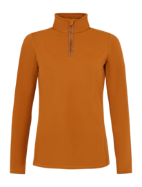 Pullover Protest Women FABRIZ 1/4 Zip Top Nutty Cognac