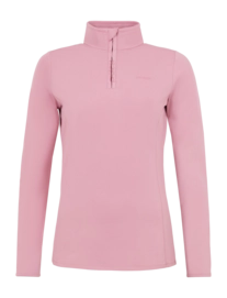 Pull de Ski Protest Women FABRIZ 1/4 Zip Top Cameo Pink