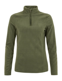 Skipully Protest Women MUTEZ 1/4 Zip Top Botanic Green
