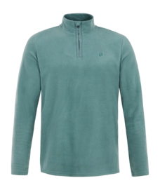 Ski Sweatshirt Protest Men PERFECTO 1/4 Zip Top Atlantic Green