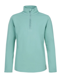 Pull de Ski Protest Girls FABRIZOY JR 1/4 Zip Top Crocodile Green