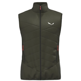 Bodywarmer Salewa Men Ortles Hybrid Tirolwool Vest M Dark Olive 0910