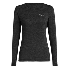 Longsleeve Salewa Women Puez Melange Dry W L/S Tee Black Out Melange