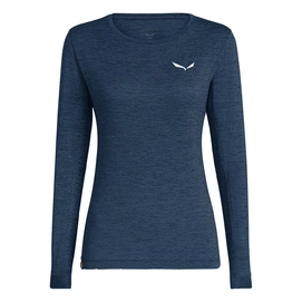 Longsleeve Salewa Women Puez Melange Dry W L/S Tee Navy Blazer Melange