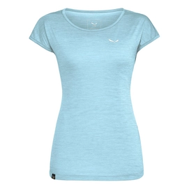 T-Shirt Salewa Women Puez Melange Dry W S/S Tee Air Blue Melange
