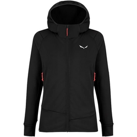 Sweatjacke Salewa Puez Polarlite W Hooded Jacket Damen Black Out