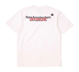 T-Shirt New Amsterdam Surf Association Men Off Shore Off-White