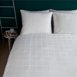 Bettwäsche Beddinghouse Rain White Mako Satin