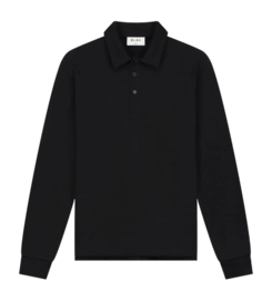 Polo Olaf Hussein Homme Heavy Jersey Black