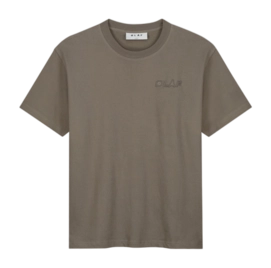 Tee Olaf Hussein Men Heavyweight Studio Taupe