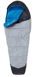 Schlafsack The North Face Blue Kazoo Sleeping Bag High Rise Grey Hyper Blue Linkshändig