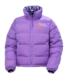 Jas Helly Hansen Women W Yu 23 Reversible Puffer Electric Purple