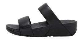 FitFlop Women Lulu Slide Leather All Black 23