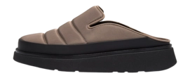FitFlop Women Gen-Ff Water-Resistant Fabric Leather Minky Grey