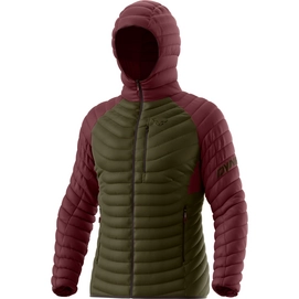 Jacket Dynafit Men's Radical Down Rds M Hood Jacket Burgundy 5140