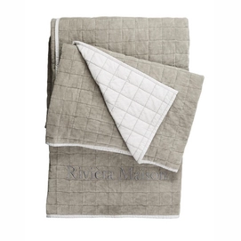 Couvre-Lit Riviera Maison Marlow Bedspread Sand Coton
