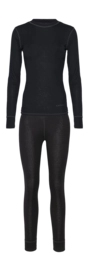 Base Layer Set Icepeak Women Iveye Underwear Black