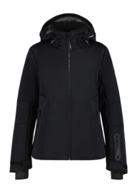 Veste de Ski Icepeak Femme Ecorse Wadded Softshell Jacket Black
