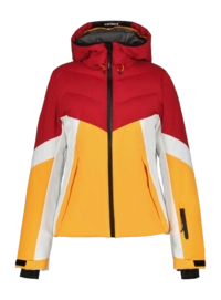Ski jas Icepeak Women Eleele Wadded Jacket Burgundy