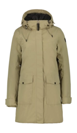 Jacke Icepeak Damen Alpena Wadded Parka Khaki