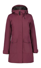Jacke Icepeak Alpena Wadded Parka Damen Wine