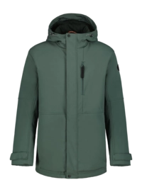 Jas Icepeak Men Asheboro Wadded Softshell Jacket Antique Green