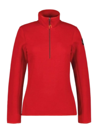 T-Shirt Manches Longues Icepeak Femme Evansdale 1/2 Zip Shirt Bourgogne